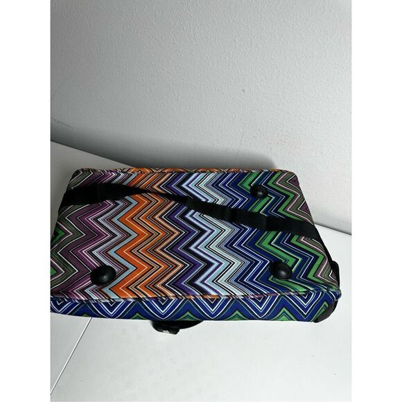 Calpak Duffel Weekend Bag Orange Green See Description - Picture 8 of 15